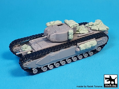 Infantry Tank Churchill Mk I Accessories Set (For Hasegawa) - image 5