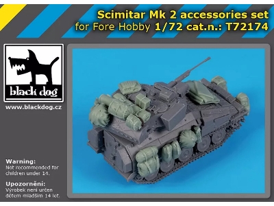 Scimitar Mk.2 - Accessories Set (For Fore Hobby Kits) - image 1