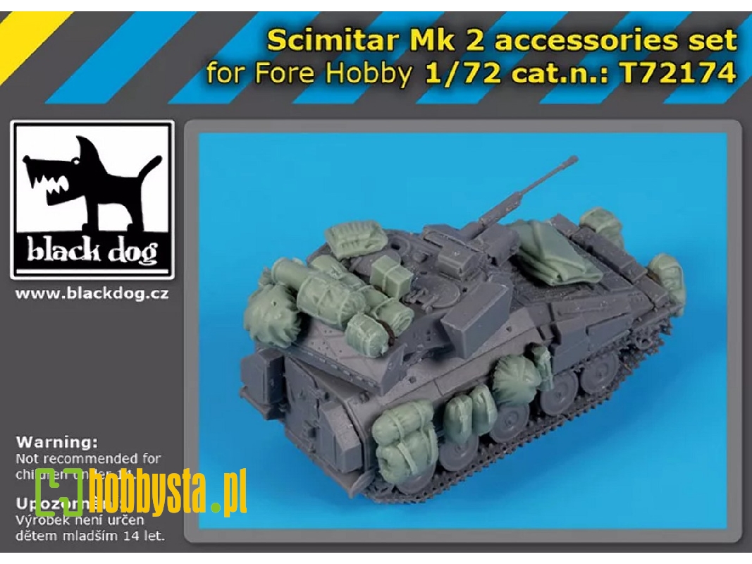 Scimitar Mk.2 - Accessories Set (For Fore Hobby Kits) - image 1 Scimitar Mk.2 - Accessories Set (For Fore Hobby Kits) - image 1