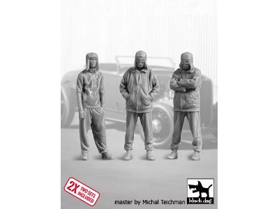 Drivers / Civilian Pilots (2 X 3 Figures) - image 2