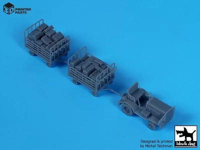 Airport Tow Truck + Baggage Carts - image 3