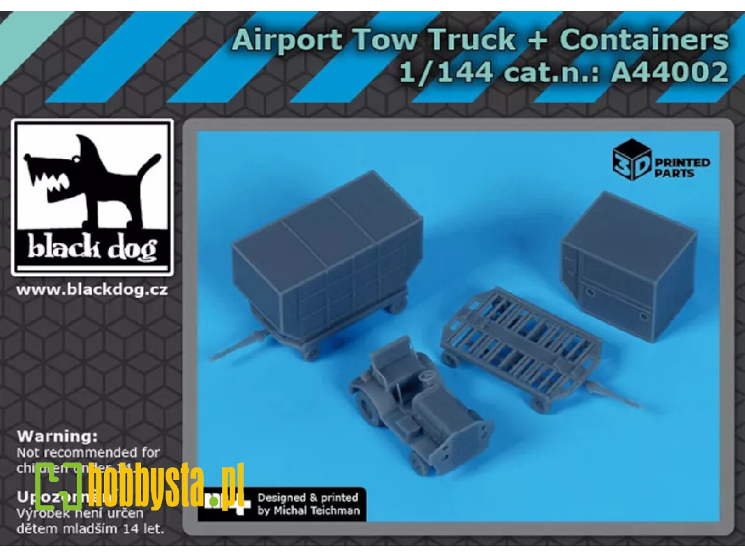 Airport Tow Truck + Containers - image 1