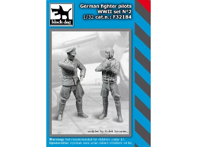 German Fighter Pilots  Ww Ii Set N°2 - image 1