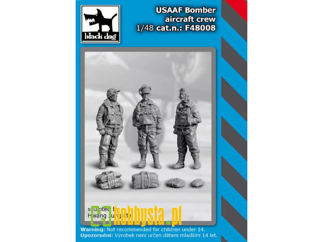 Usaaf Bomber Aircraft Crew (3 Figures) - image 1 Usaaf Bomber Aircraft Crew (3 Figures) - image 1