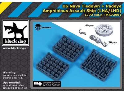 Us Navy Tiedown + Padaye (Lha/Lhd) - image 1