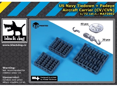 Us Navy Tiedown + Padaye (Cv/Cvn) - image 1