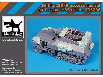Sd.Kfz 250/8 Accessories Set For Dragon - image 1