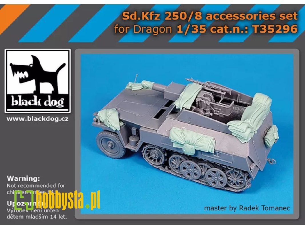 Sd.Kfz 250/8 Accessories Set For Dragon - image 1 Sd.Kfz 250/8 Accessories Set For Dragon - image 1