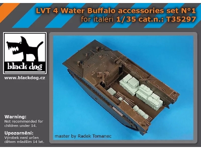 Lvt-4 Water Buffalo Accessories Set N°1 For Italeri - image 1