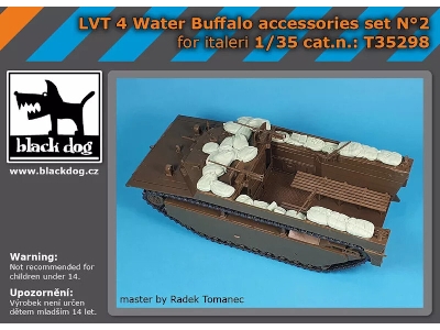 Lvt-4 Water Buffalo Accessories Set N°2 For Italeri - image 1
