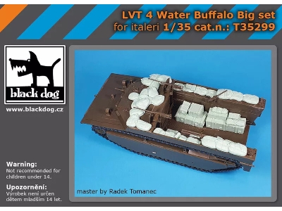 Lvt-4 Water Buffalo Accessories Set Big Set For Italeri - image 1
