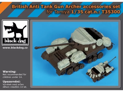 British Anti Tankgun Archer Accessories Set For Tamiya - image 1