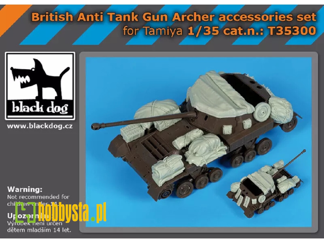 British Anti Tankgun Archer Accessories Set For Tamiya - image 1 British Anti Tankgun Archer Accessories Set For Tamiya - image 1
