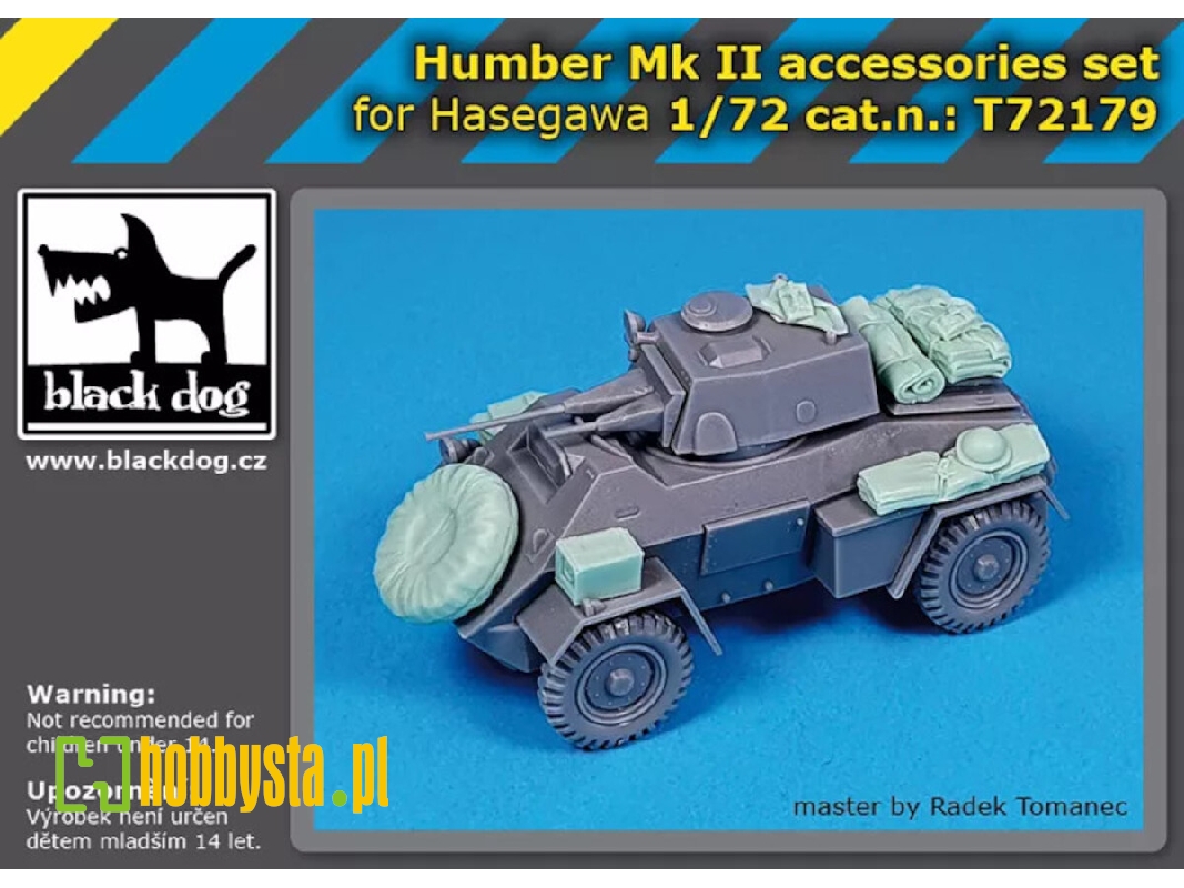 Humber Mk Ii Accessories Set For Hasegawa - image 1 Humber Mk Ii Accessories Set For Hasegawa - image 1