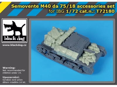 Semovente M 40 Da 75/18 Accessories Set For Ibg - image 1