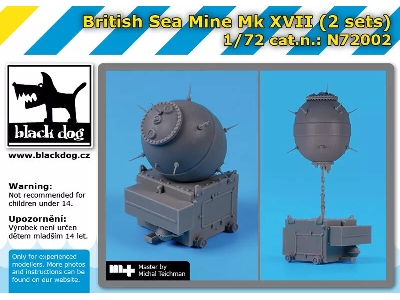 British Sea Mine Mk Xvii (2pcs) - image 1