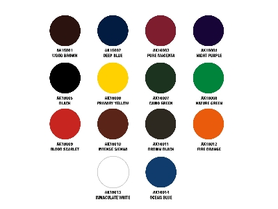Ak 16055 Special Box Full Range The Inks - image 5