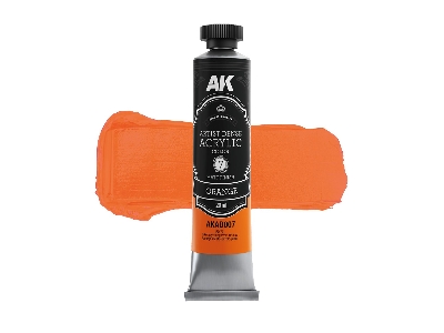 Ak Ad007 Orange - Artistic Dense Acrylic - image 1