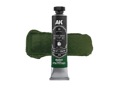 Ak Ad011 Faded Green - Artistic Dense Acrylic - image 1