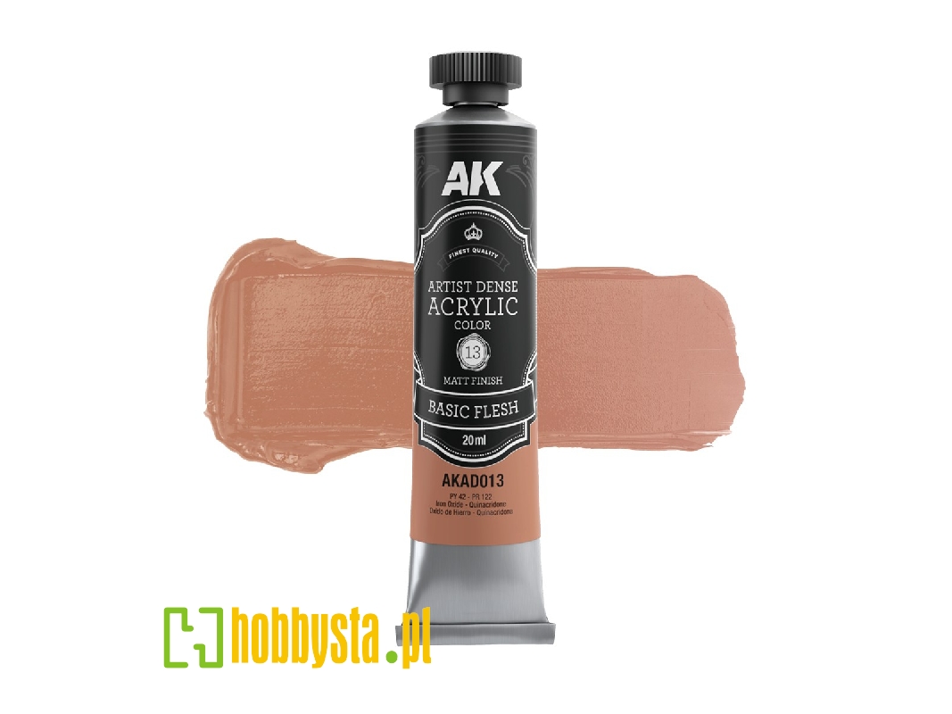 Ak Ad013 Basic Flesh - Artistic Dense Acrylic - image 1 Ak Ad013 Basic Flesh - Artistic Dense Acrylic - image 1