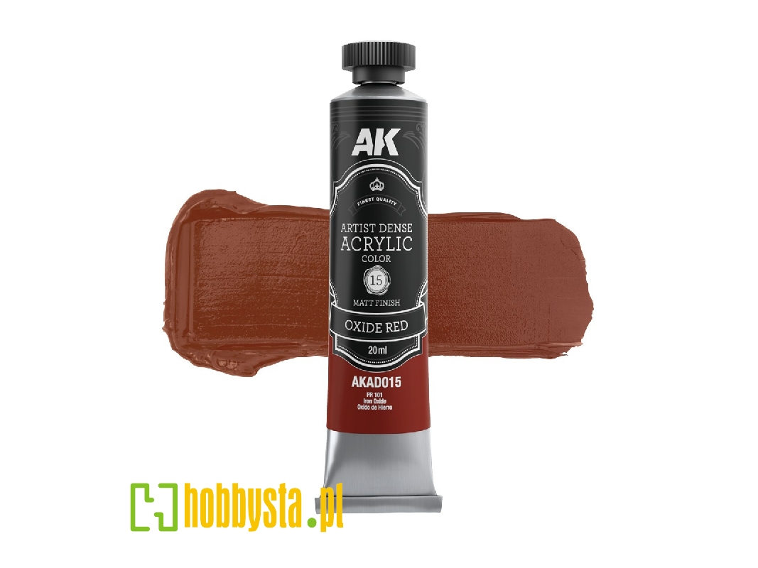Ak Ad015 Oxide Red - Artistic Dense Acrylic - image 1 Ak Ad015 Oxide Red - Artistic Dense Acrylic - image 1