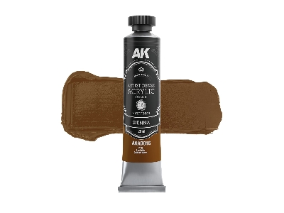 Ak Ad016 Sienna - Artistic Dense Acrylic - image 1
