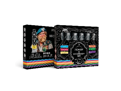 Ak Ad102 Primary & Secondary Set - Artistic Dense Acrylic Color - image 1