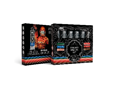 Ak Ad103 Figures Special Set - Artistic Dense Acrylic Color - image 1