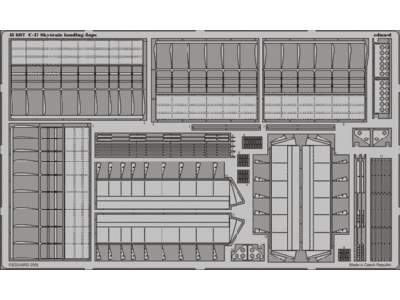 C-47 Skytrain landing flaps 1/48 - Trumpeter - image 1