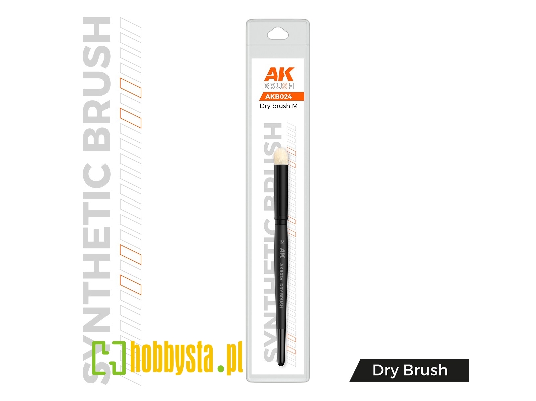 Ak Synthetic Brush - Dry Brush - M - image 1 Ak Synthetic Brush - Dry Brush - M - image 1