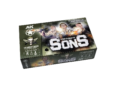 Fortunate Sons - 101st Airborne Division (10 Miniatures) - image 1