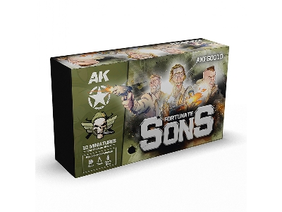 Fortunate Sons - 101st Airborne Division (10 Miniatures) - image 2