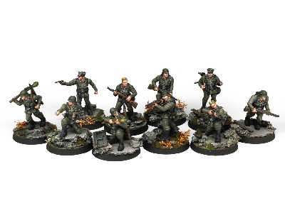 Fortunate Sons - Panzergrenadier Division (10 Miniatures) - image 3