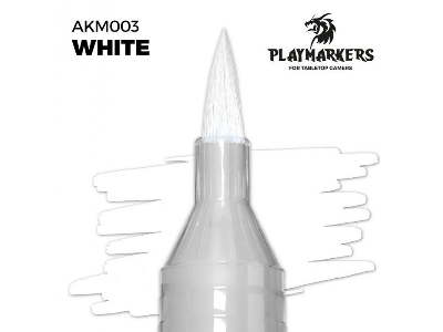 Ak M003 White - Playmarker - image 1