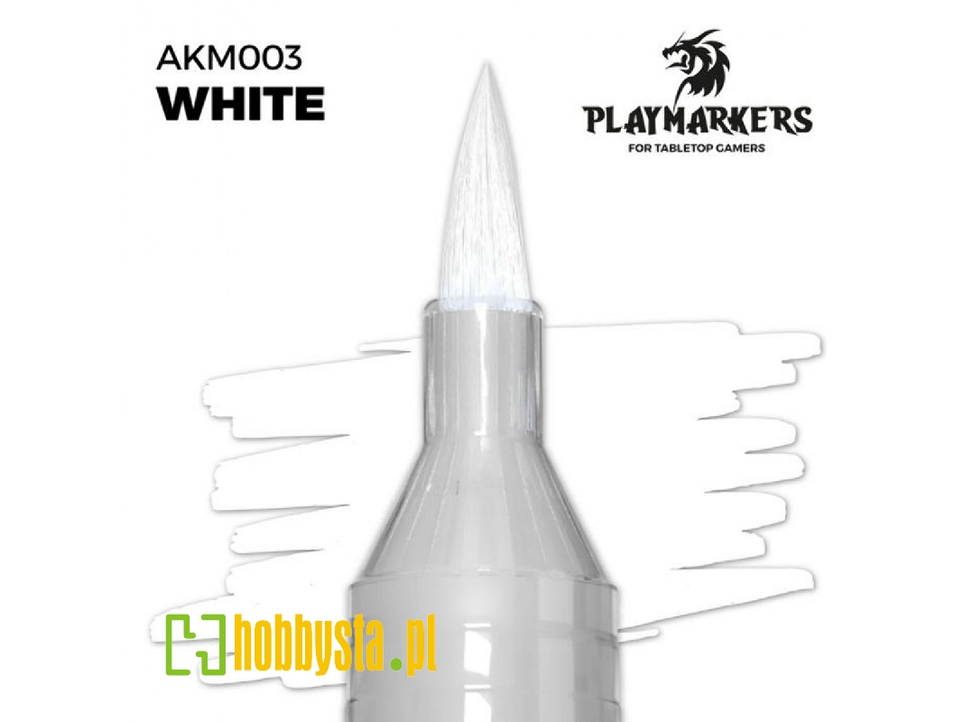 Ak M003 White - Playmarker - image 1 Ak M003 White - Playmarker - image 1