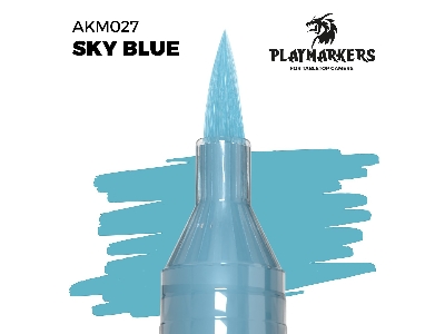 Ak M027 Sky Blue - Playmarker - image 1