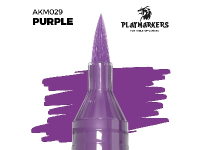 Ak M029 Purple - Playmarker - image 1