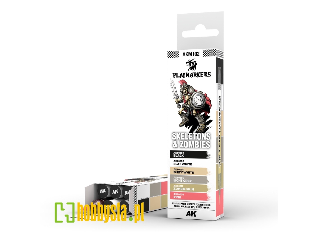 Ak M102 Skeletons & Zombies - Playmarker Set - image 1 Ak M102 Skeletons & Zombies - Playmarker Set - image 1