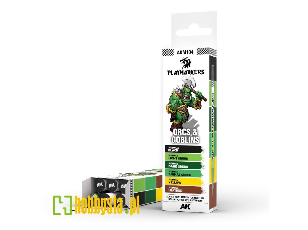 Ak M104 Orcs & Goblins - Playmarker Set - image 1 Ak M104 Orcs & Goblins - Playmarker Set - image 1