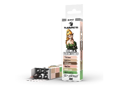 Ak M107 Skins & Flesh Tones - Playmarker Set - image 1