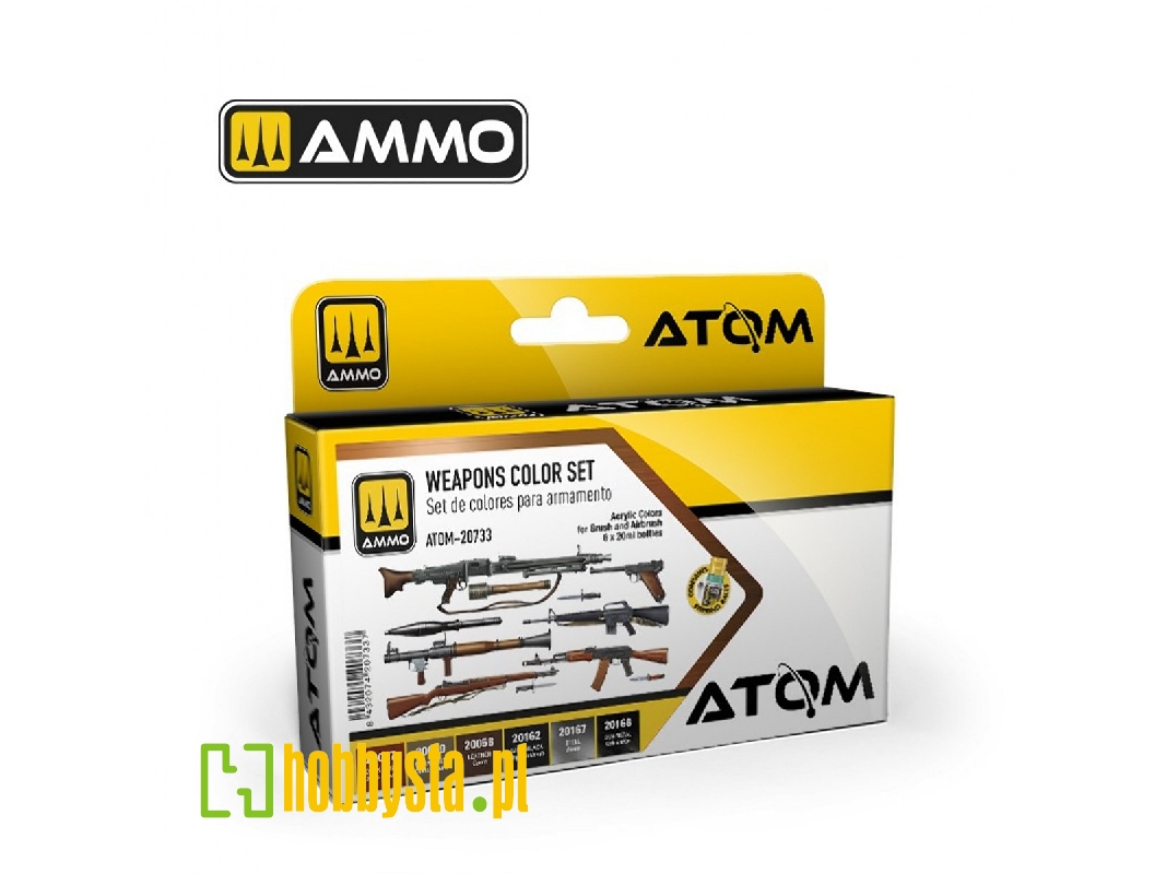 Atom-20733 Weapons Color Set - image 1 Atom-20733 Weapons Color Set - image 1
