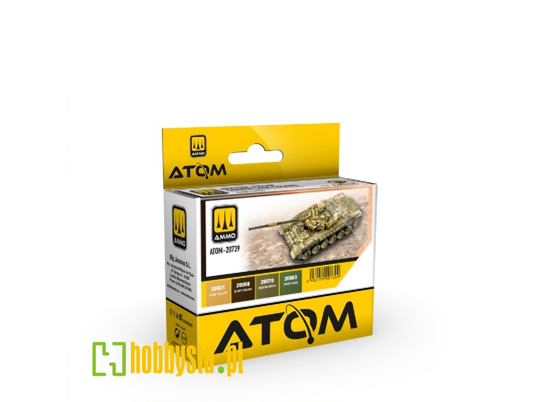 Atom-20739 Modern Syria Camouflage Colors Set - image 1 Atom-20739 Modern Syria Camouflage Colors Set - image 1