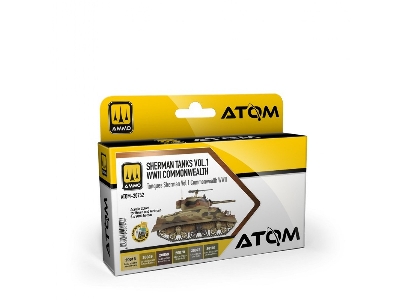 Atom-20752 Sherman Tanks Vol 1 Wwii Commonwealth Set - image 1