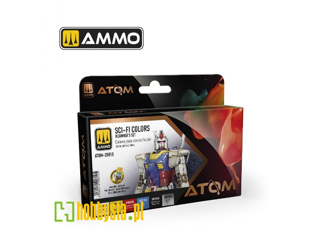 Atom-20810 Beginners Set - Sci-fi Colors - image 1 Atom-20810 Beginners Set - Sci-fi Colors - image 1