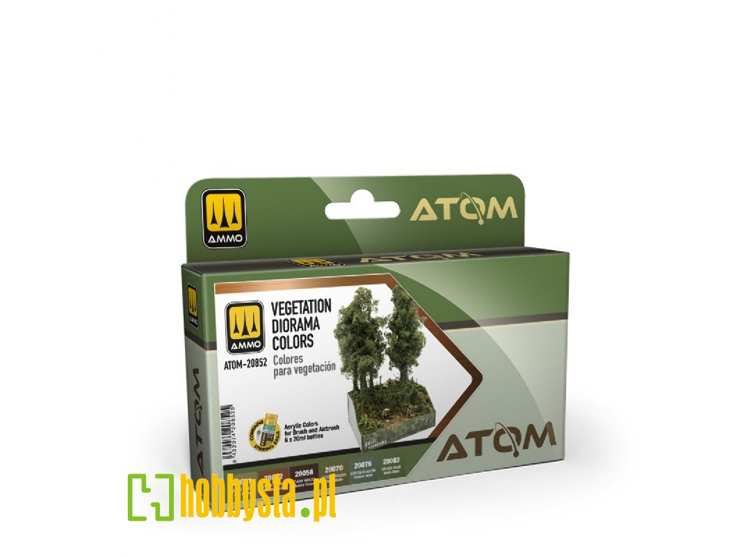 Atom-20852 Vegetation Diorama Colors Set - image 1 Atom-20852 Vegetation Diorama Colors Set - image 1