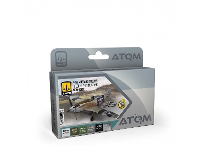 Atom-20907 P-51 Mustang Colors Set - image 1