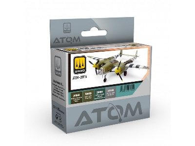 Atom-20914 Usaaf Wwii Colors Set - image 1