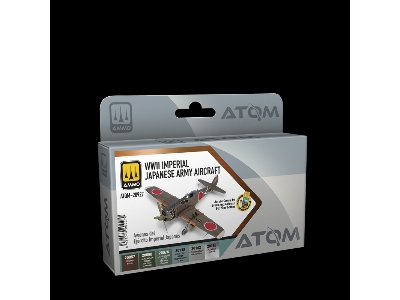 Atom-20927 Wwii Imperial Japanese Army Aicraft Set - image 1
