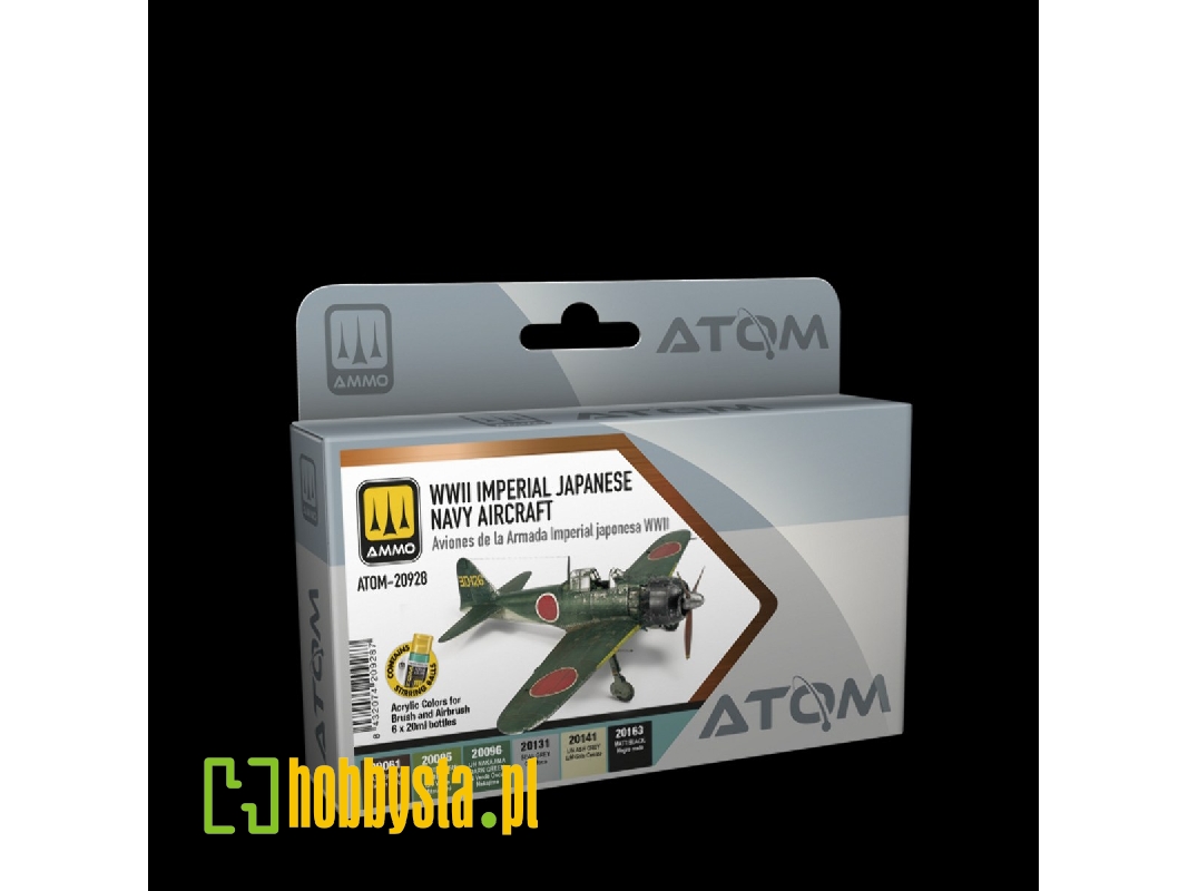 Atom-20928 Wwii Imperial Japanese Navy Aircraft Set - image 1 Atom-20928 Wwii Imperial Japanese Navy Aircraft Set - image 1