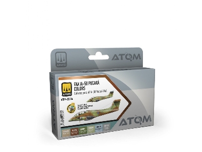 Atom-20936 Faa Ia-58 Pucará Colors Set - image 1